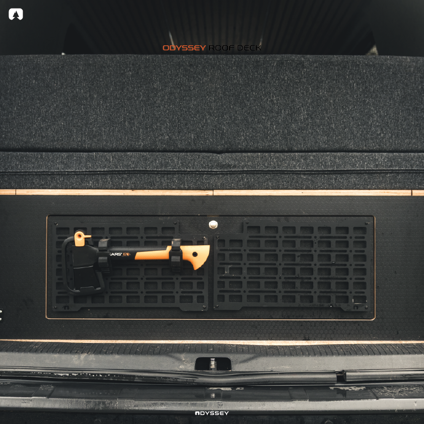 ODYSSEY TACTICAL MOLLE PANEL - INTERIOR VAN FURNITURE