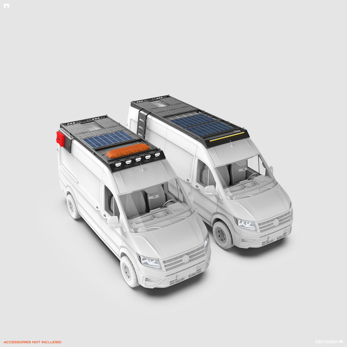 ODYSSEY BASE ROOF RACK - LWB VW CRAFTER | MAN TGE
