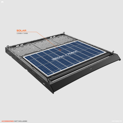 ODYSSEY TRAIL MID ROOF RACK - SWB VW T6/6.1