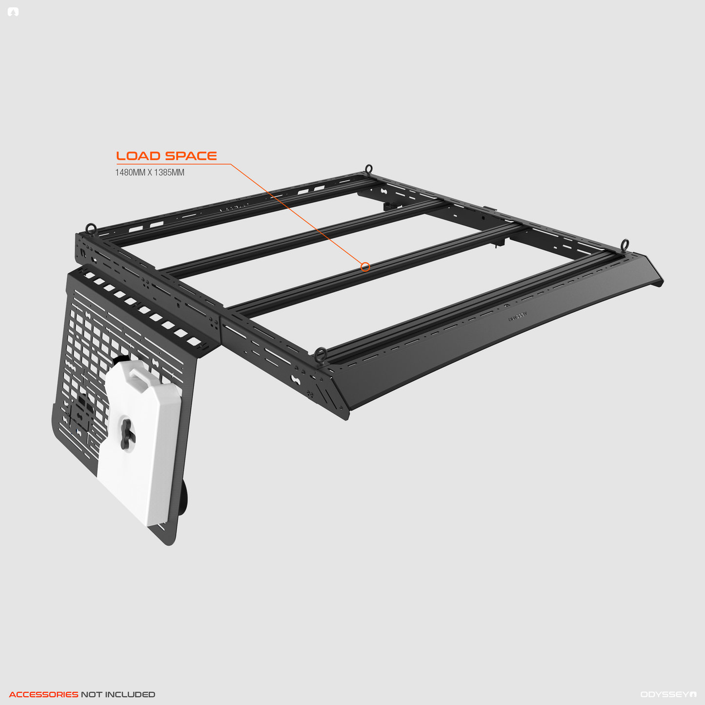 ODYSSEY EXPEDITION MID ROOF RACK | VW T5/T6/6.1 SWB
